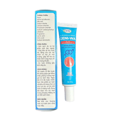 Gel Bôi Geni-WA 20g - Giảm Sùi Mào Gà, Mụn Sinh Dục & Mụn Cóc HPV An Toàn Cho Phụ Nữ Mang Thai và Trẻ Nhỏ