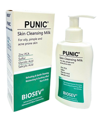 Sữa Tắm Punic Skin 150ml - Sản Phẩm Làm Sạch Da, Giảm Dầu Thừa Cho Da Dầu Mụn, Chứa Sulfur và Chiết Xuất Thiên Nhiên
