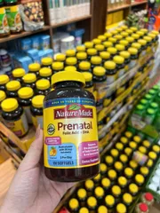 Vitamin bầu Prenatal Multi + DHA Nature Made của Mỹ 150 viên