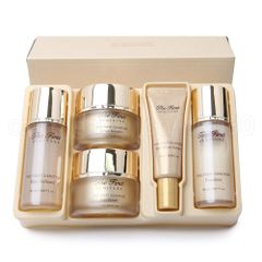 Set Dưỡng Da Tế Bào Gốc Ohui The First Mini 5 Món - Chống Oxy Hóa, Trẻ Hóa Làm Sáng Da, Hỗ Trợ Phục Hồi Da Mẫn Cảm