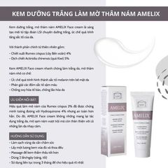 Kem Dưỡng Trắng Da Amelix LSI 40g - Mờ Nám & Tàn Nhang, Giúp Da Sáng Mịn, Chống Lão Hóa, Dưỡng Ẩm Căng Mướt