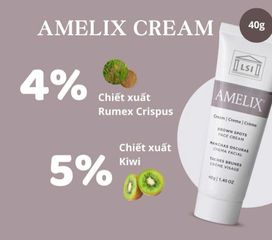 Kem Dưỡng Trắng Da Amelix LSI 40g - Mờ Nám & Tàn Nhang, Giúp Da Sáng Mịn, Chống Lão Hóa, Dưỡng Ẩm Căng Mướt