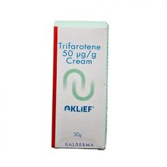 Aklief Trifarotene cream 0.005% kem giảm mụn trứng cá 30g