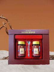 Cao Hồng Sâm Đông Trùng Hạ Thảo 365 Hàn Quốc - Hộp 2 Lọ 240g - Tăng Cường Sức Khỏe, Hỗ Trợ Phục Hồi Sau Khi Ốm