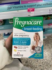 Vitamin Tổng Hợp Pregnacare Breast-feeding cho Mẹ Sau Sinh - Hỗ Trợ Dinh Dưỡng và Sức Khỏe Bền Vững cho Mẹ Bỉm Sữa