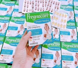 Vitamin Tổng Hợp Pregnacare Breast-feeding cho Mẹ Sau Sinh - Hỗ Trợ Dinh Dưỡng và Sức Khỏe Bền Vững cho Mẹ Bỉm Sữa