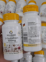 Viên Uống Trắng Da Warnke Glutathione 100 Viên - Làm Sáng Da, Giảm Thâm Nám, Chống Oxy Hóa Từ Đức