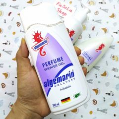 Sữa tắm cá ngựa ALGEMARIN 300ml/600ml Đức hải mã nước hoa nhọn vòi vuông