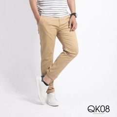 Quần Kaki Nam Co Giãn Dáng Âu Slimfit Thời Trang Cao Cấp Màu Vàng Mơ - Quần Dài Thời Trang Năng Động Cho Nam