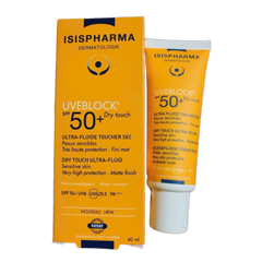 Kem Chống Nắng Uveblock SPF50 Isis Pharma - Dành Cho Da Nhạy Cảm, Bảo Vệ Tia UV, Giảm Nám Da, Chống Lão Hóa - 40ml