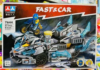 Đồ Chơi Lắp Ráp Mô Hình Xe Ô Tô Đua Fast & Furious 7644 - Đồ Chơi Lego Giáo Dục Cho Trẻ Em Từ 6 Tuổi