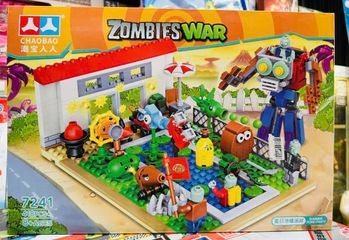 Đồ Chơi Lắp Ráp Zombies War Chaobao 7241 - Mô Hình Cuộc Chiến Zombie Đầy Sáng Tạo Cho Trẻ Em, Phát Triển Tư Duy và Khả Năng Vận Động