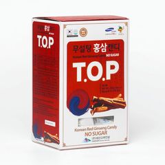 Kẹo Sâm không đường Hàn Quốc TOP hộp 200g