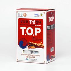 Kẹo Sâm không đường Hàn Quốc TOP hộp 200g