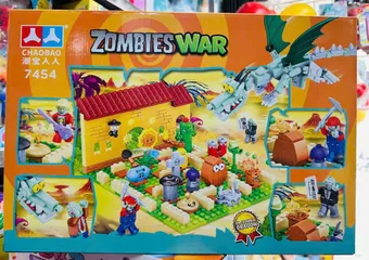Đồ Chơi Lắp Ráp Zombies War CHAOBAO 7454 - Bộ Xây Dựng Thú Vị Cho Trẻ Em, Phát Triển Tư Duy và Sáng Tạo