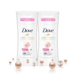 Lăn khử mùi nữ Dove Advance Beauty Finish Hương Ngọc Trai Dạng Sáp Dưỡng Ẩm Không Ố Vàng