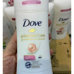 Lăn khử mùi nữ Dove Advance Beauty Finish Hương Ngọc Trai Dạng Sáp Dưỡng Ẩm Không Ố Vàng