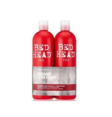 Combo Dầu Gội Xả Tigi Bed Head 750ml cho Nữ - Chăm Sóc Tóc Khỏe Mạnh và Bóng Mượt - Dầu Argan và Vitamin E