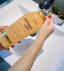 Sữa Tắm Tẩy Tế Bào Chết OGX Coconut Coffee 577ml - Dưỡng Ẩm, Giúp Da Mịn Màng và Khỏe Mạnh với Hương Dừa và Cà Phê