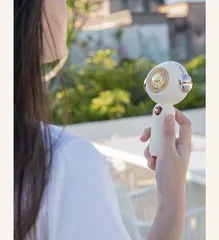 Quạt Cầm Tay Mini Phun Sương Hình Con Vịt - Quạt Di Động USB Đáng Yêu, Thời Gian Sử Dụng Lên Đến 21 Giờ, Thích Hợp Cho Mọi Sự Kiện