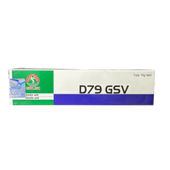 Kem Giảm Mụn, Ngừa Thâm D79 GSV Azelaic, Glycolic Acid Sử Dụng Cho Mẹ Bầu, Cho Con Bú - 15g