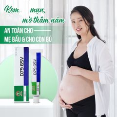 Kem Giảm Mụn, Ngừa Thâm D79 GSV Azelaic, Glycolic Acid Sử Dụng Cho Mẹ Bầu, Cho Con Bú - 15g