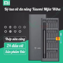 Bộ Tua Vít Bỏ Túi Đa Năng Mijia Wiha Có Nam Châm Hít - 24 Đầu Tua Vít Chính Hãng Đức, Nhỏ Gọn, Chất Liệu Cao Cấp