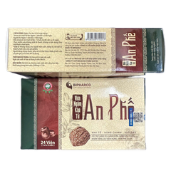 Viên Ngậm Kha Tử An Phế - Giảm Ho, Đờm, Đau Họng, Khản Tiếng, Hỗ Trợ Viêm Họng, Viêm Phế Quản - Hộp 24 Viên Cho Trẻ Em và Người Lớn