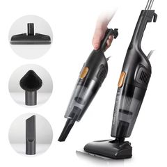 Máy Hút Bụi Cầm Tay Deerma DEM-DX115C (Đen) 600W - Đa Năng, Bộ Lọc HEPA, Dọn Dẹp Tiện Lợi Cho Gia Đình