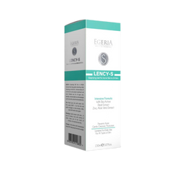 Gel Rửa Mặt EGERIA LENCY-S 150ml - Làm Sạch Sâu, Dưỡng Ẩm, Ngăn Ngừa Mụn, Phù Hợp Da Dầu, Nhạy Cảm