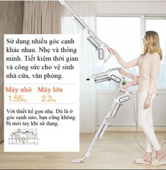 Máy Hút Bụi Cầm Tay Deerma DX700 - Công Nghệ Lốc Xoáy Pro Cyclone, Bộ Lọc HEPA, Đa Năng, Nhẹ, Hiện Đại, Dễ Sử Dụng