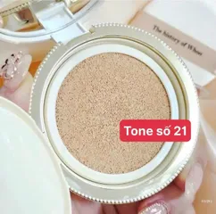 Set phấn nước Cushion Whoo Luxury Golden Glow - Phấn trang điểm dưỡng ẩm, kèm 2 lõi, phù hợp mọi loại da