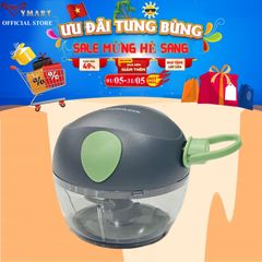 Dụng Cụ Xay Tỏi Ớt Mini LocknLock 180ml - Dễ Sử Dụng Cho Món Ăn Ngon - Băm Rau Củ Quả Tiện Lợi Màu Xanh Lá