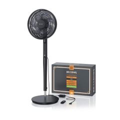 Quạt Đứng Brandson DC ECO - Giải Thưởng Thiết Kế 2024, Tiết Kiệm Năng Lượng 60%, Động Cơ Yên Tĩnh, 9 Mức Tốc Độ, Chế Độ ECO Thông Minh