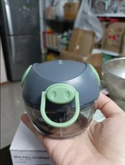 Dụng Cụ Xay Tỏi Ớt Mini LocknLock 180ml - Dễ Sử Dụng Cho Món Ăn Ngon - Băm Rau Củ Quả Tiện Lợi Màu Xanh Lá