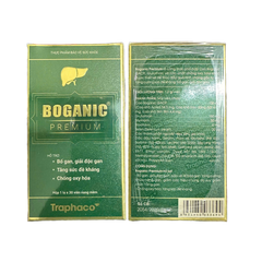 Boganic Premium Traphaco Giúp Thải Độc Gan - Lọ 30 Viên