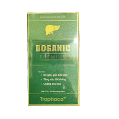 Boganic Premium Traphaco Giúp Thải Độc Gan - Lọ 30 Viên