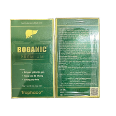 Boganic Premium Traphaco Giúp Thải Độc Gan - Lọ 30 Viên