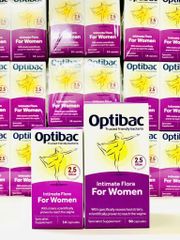Men vi sinh hỗ trợ sức khỏe phụ khoa Optibac Probiotics 90 viên - Cân bằng vi khuẩn vùng kín, giảm nguy cơ nhiễm trùng, hỗ trợ sức khỏe phụ nữ