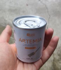 Artemia Sấy Khô 80g - Thức Ăn Dinh Dưỡng Cho Cá Cảnh Guppy, Betta - Hộp Tiện Lợi Kèm Ống Cho Ăn Nhỏ Giọt