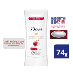 Lăn khử mùi nữ Dove Advance Revive Hương Lựu Dạng Sáp Dưỡng Ẩm Không Ố Vàng