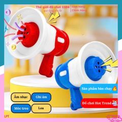 Đồ Chơi Loa Phát Thanh Mini - Hot Trend - Chức Năng Ghi Âm - Phát Nhạc
