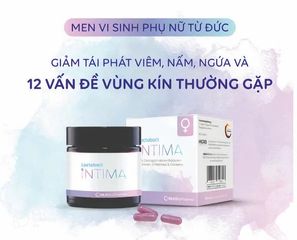 Viên Uống Men Vi Sinh Phụ Nữ Lactobact Intima - Giải Pháp Bảo Vệ Vùng Kín, Ngừa Viêm Nhiễm, Cân Bằng pH 100% Chính Hãng Đức