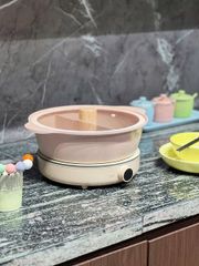 Bếp Từ 2LOCK 2000W + Nồi Lẩu 2 Ngăn 6.7L - Sang Trọng Hàn Quốc, Phù Hợp Mọi Loại Bếp, Quà Tặng Tuyệt Vời