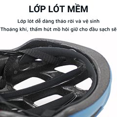 Mũ Bảo Hiểm Xe Đạp BIKE PRO Siêu Nhẹ Điều Chỉnh Kích Thước Chất Liệu EPS Cho Nam Nữ - An Toàn Khi Đạp Xe, Trượt Ván, Leo Núi