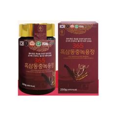Cao Hắc Sâm Nhung Hươu Đông Trùng Hạ Thảo 365 - Giải Pháp Tăng Cường Sức Khỏe, Miễn Dịch, Cải Thiện Tinh Thần 250g Hàn Quốc
