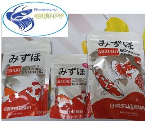 Cám Mizuho Thức Ăn Cá Vàng Cao Cấp 180g - 300g - 500g, Giúp Cá Tăng Trưởng và Lên Màu Tự Nhiên, Không Gây Đục Nước