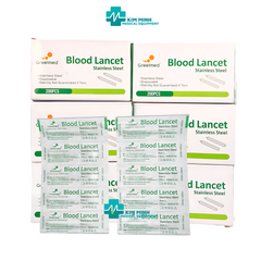 Lancet Chích Mụn Greetmed Hộp 200 Chiếc - Thiết Kế An Toàn, Đầu Nhọn Giúp Giảm Đau - Sản Phẩm Y Tế Tiêu Chuẩn