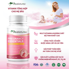 Vitamin Tổng Hợp Cho Mẹ Bầu AusNatures - Hỗ Trợ Sức Khỏe Thai Kỳ, Phát Triển Toàn Diện Cho Mẹ Và Bé - 60 Viên