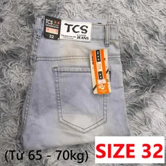 Quần Jean Nam Size 32 - Chất Liệu Jean Bò Co Giãn Thoải Mái, Phong Cách Trẻ Trung và Năng Động - No Brand